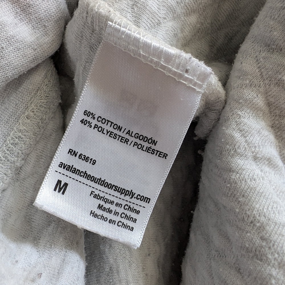 Avalanche Greeley Quilted Joggers White Medium - Picture 5 of 5